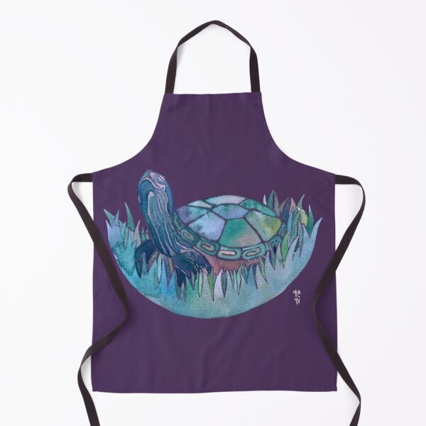 Item preview, Happy blue turtle designed and sold by Yayilustra.