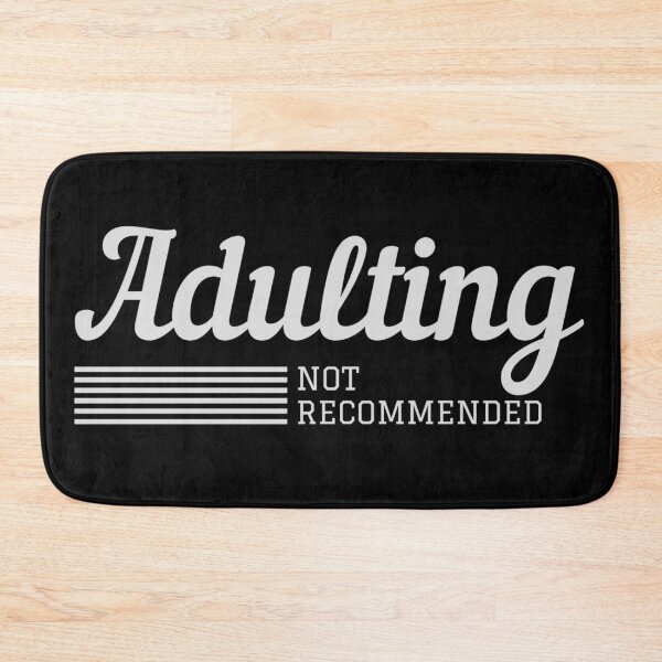 Item preview, Adulting Not Recommended designed and sold by Gilby-Designs.