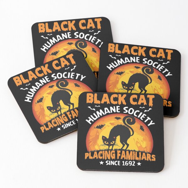 Item preview, Black Cat Haloween Scay Spooky Retro Vintage designed and sold by Kribis.