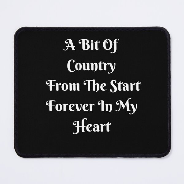 Item preview, A  Bit Of Country From The Start Forever In My Heart Statement designed and sold by Craftynistia.