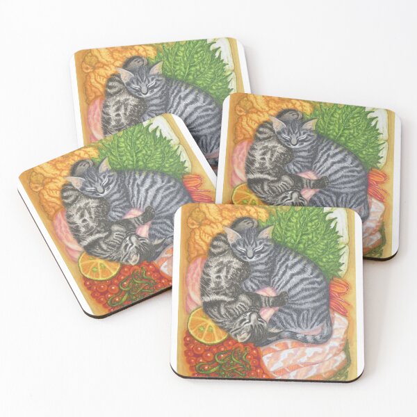 Item preview, Sushi Cats designed and sold by LoveJingle.