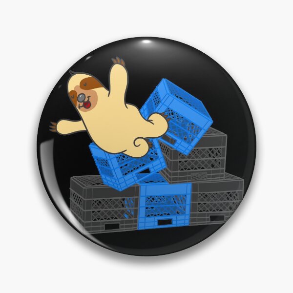 Item preview, Falling Sloth Milk Crate Challenge Trend Viral Videos designed and sold by wrestletoys.