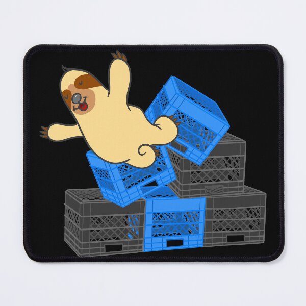 Item preview, Falling Sloth Milk Crate Challenge Trend Viral Videos designed and sold by wrestletoys.