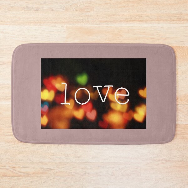 Item preview, be surrounded by love and lit up hearts designed and sold by modern-love-art.