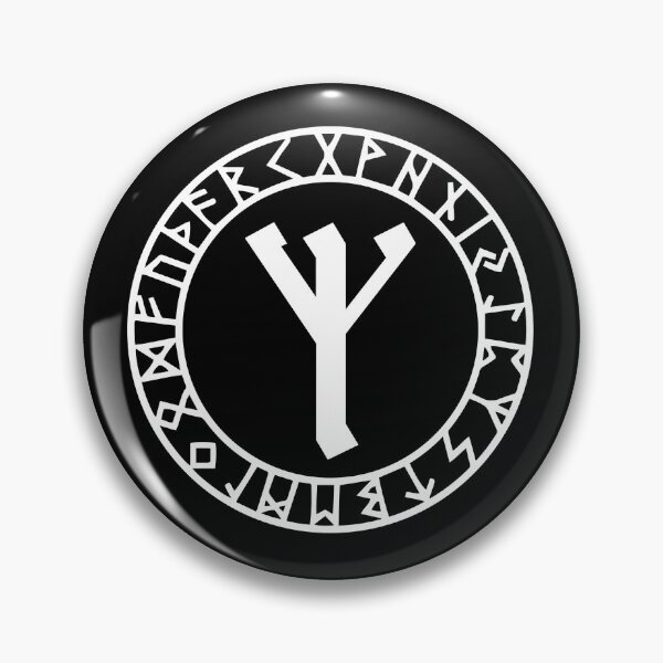 Item preview, Algiz Viking Protection Rune designed and sold by signsandsymbols.