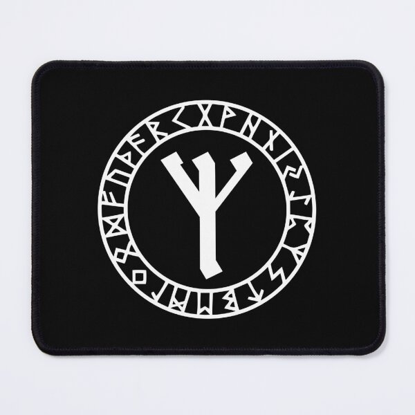 Item preview, Algiz Viking Protection Rune designed and sold by signsandsymbols.