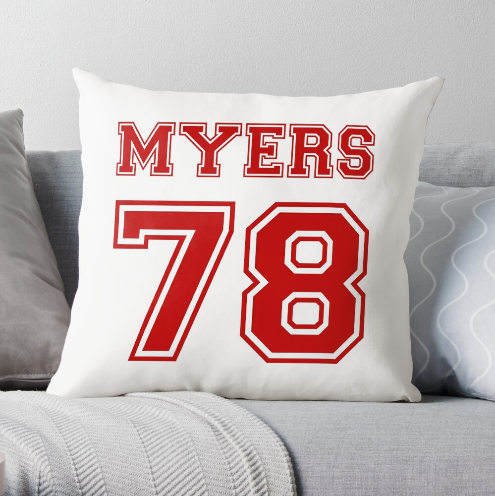 Discover Michael Myers Horror Team Throw Pillow
