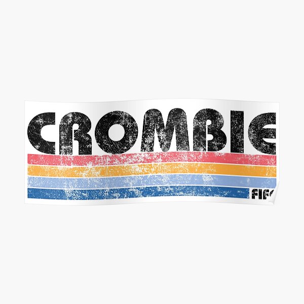 "Crombie, Fife, Scottish Town" Poster for Sale by kestrelsalmon Redbubble