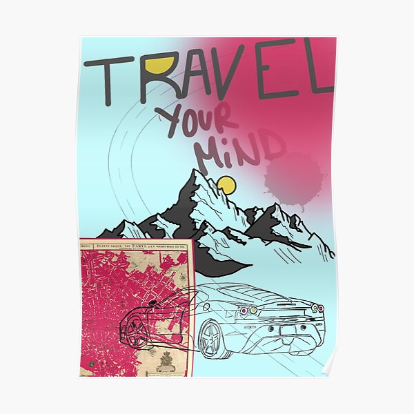 travel your mind Poster