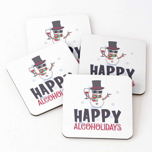 Item preview, Snowman, Happy Alcoholidays - Christmas 2021 designed and sold by hectorgool.