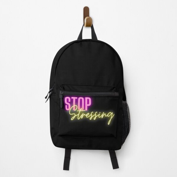 Item preview, Stop stressing quote neon font design designed and sold by theslowdown.