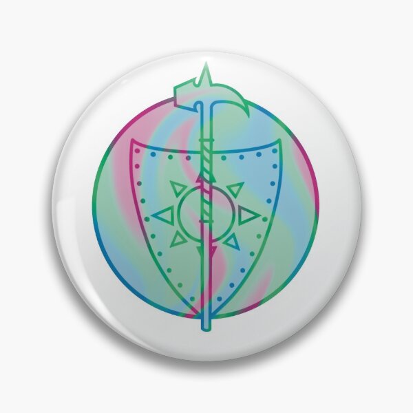 Item preview, Polysexual Paladin Symbol designed and sold by AdlayasDesigns.