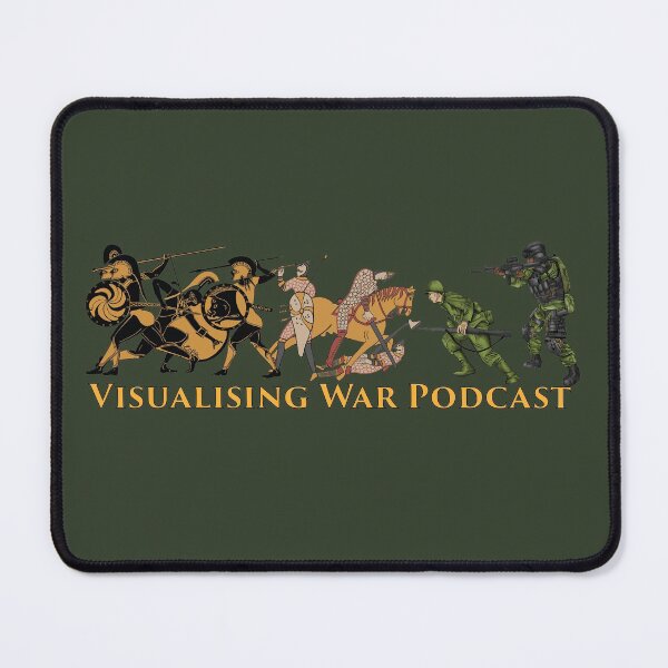 Item preview, Visualising War podcast cover v.1 designed and sold by ArchaeoArtist.