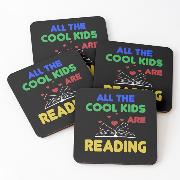 Item preview, All The Cool Kids Are Reading designed and sold by ZiesMerch.