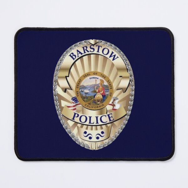 Item preview, Barstow California Police Badge designed and sold by Lawrence Baird.