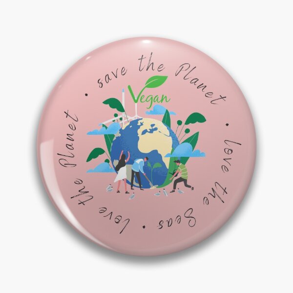 Item preview, animals vegetarian activist earth day vegan designed and sold by bahaa8719.
