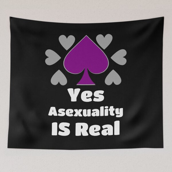 Item preview, Yes Asexuality is Real designed and sold by ShowMePride.