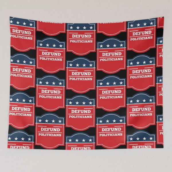 Item preview, Defund Politicians Anti-Government Political designed and sold by catchyology.