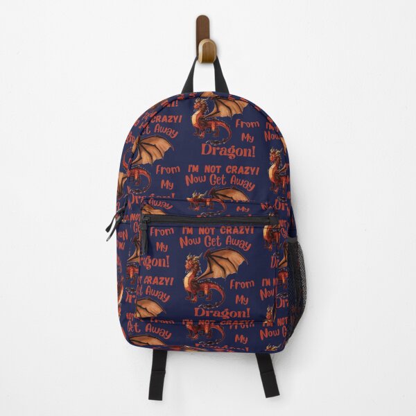 Item preview, I'm not Crazy- Now get away from my Dragon! designed and sold by Goblinkind Publications.