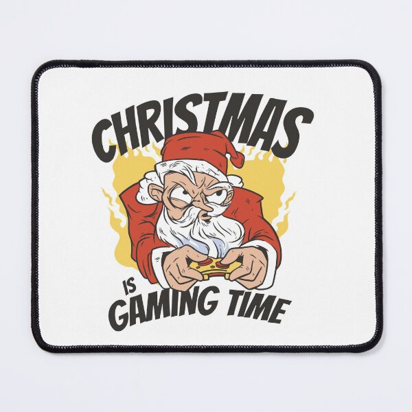 Item preview, Christmas is gaming time designed and sold by Cattigal.
