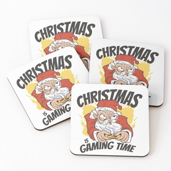 Item preview, Christmas is gaming time designed and sold by Cattigal.