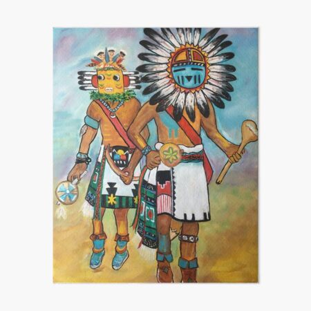 Item preview, Hopi Sun and Moon Kachinas designed and sold by tommielee44.