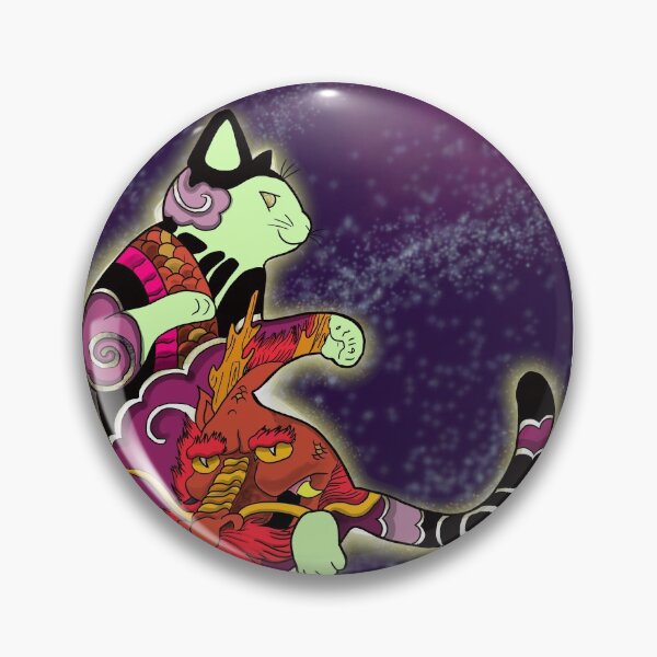 Item preview, Cat and dragon designed and sold by MagoSolar2.
