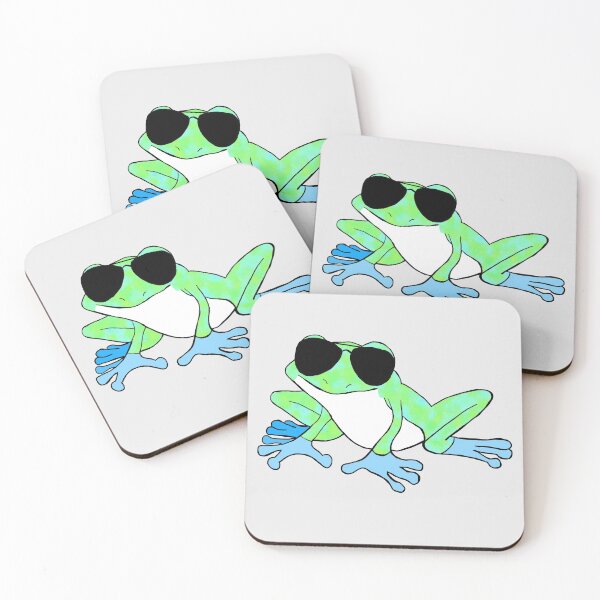 Item preview, chill tree frog designed and sold by SunnyAngst.