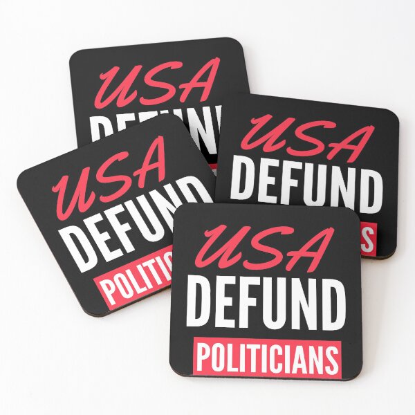 Item preview, Copy of Defund Politicians Anti-Government Political designed and sold by catchyology.