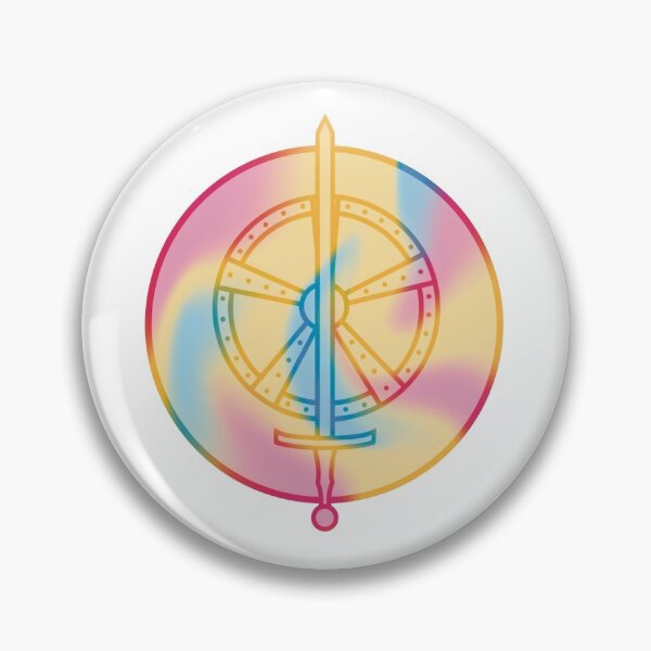 Item preview, Pansexual Fighter Symbol designed and sold by AdlayasDesigns.