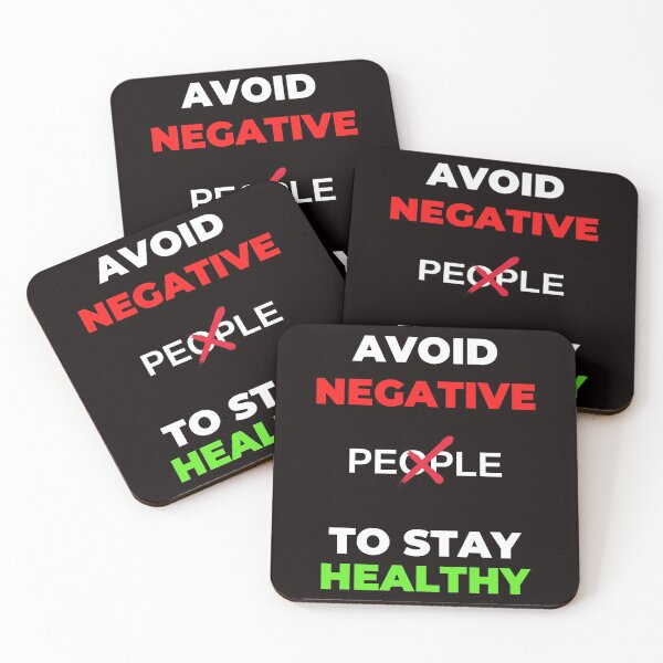 Item preview, Avoid Negative People to stay healthy designed and sold by TeeZilla808.