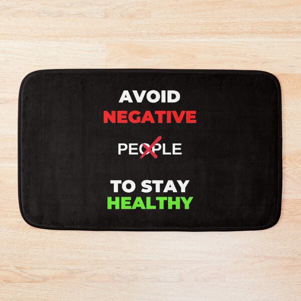 Item preview, Avoid Negative People to stay healthy designed and sold by TeeZilla808.