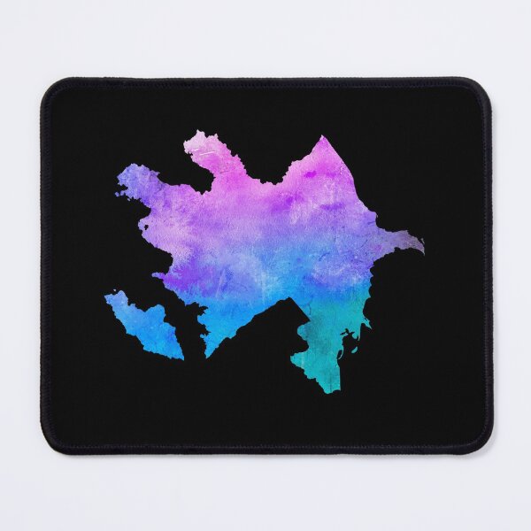 Item preview, Azerbaijan Watercolor Map - Azerbaijani designed and sold by MountainD.