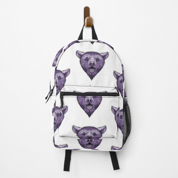 Item preview, Purple bear with blue eyes designed and sold by jdvsart.