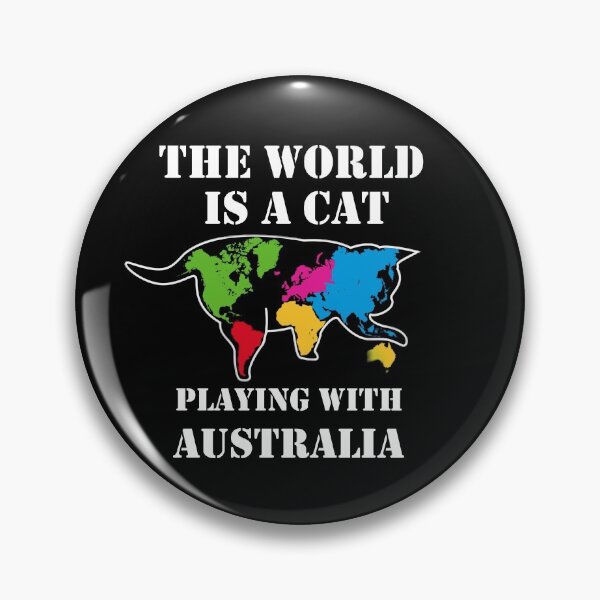 Item preview, The World is a Cat Playing with Australia designed and sold by Boum04.