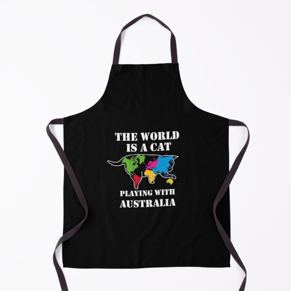 Item preview, The World is a Cat Playing with Australia designed and sold by Boum04.