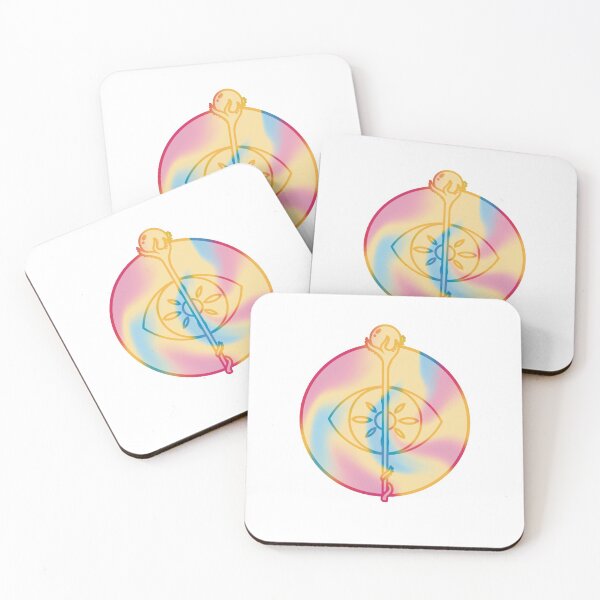 Item preview, Pansexual Warlock Symbol designed and sold by AdlayasDesigns.