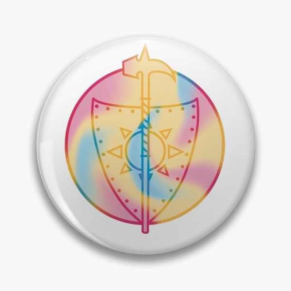 Item preview, Pansexual Paladin Symbol designed and sold by AdlayasDesigns.