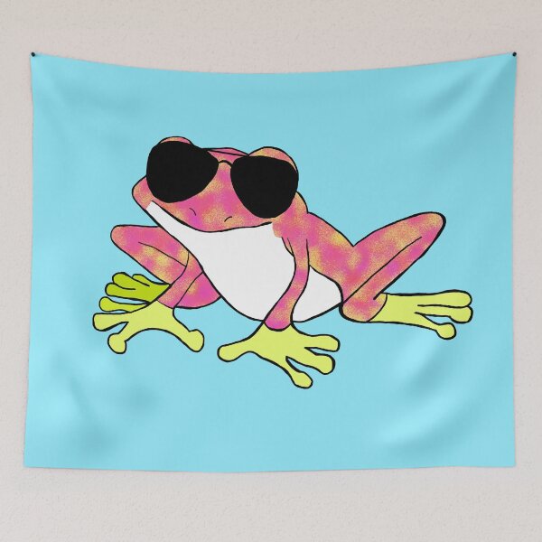 Item preview, chill tree frog designed and sold by SunnyAngst.