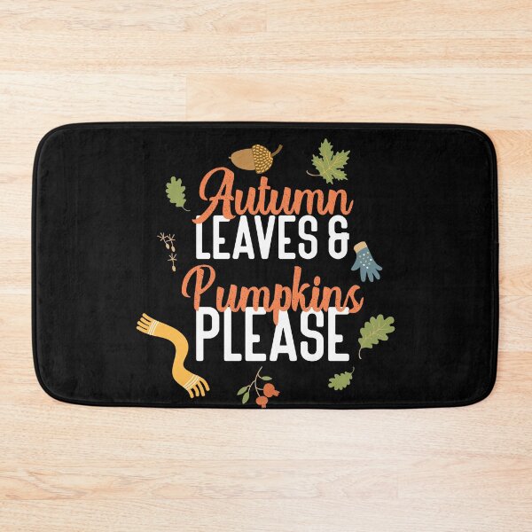 Artikelvorschau, Herbstlaub und Kürbisse bitte - Halloween lustiges Geschenk entworfen und verkauft von RE PIXEL.