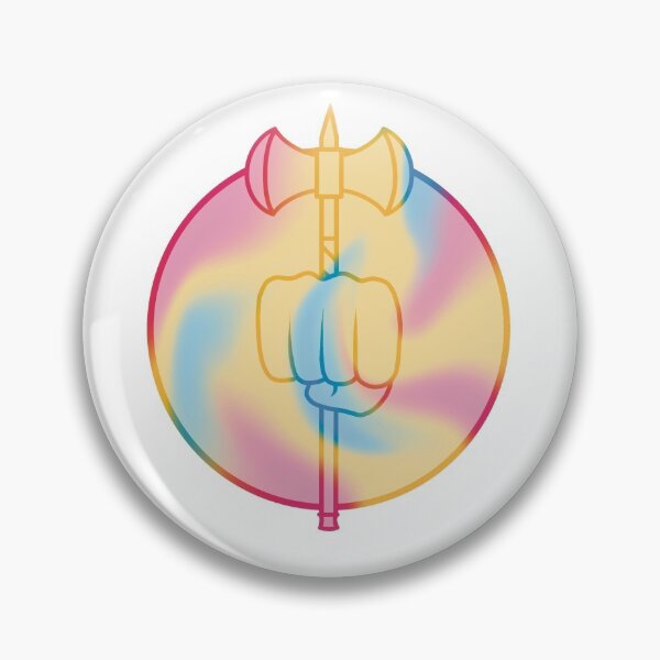 Item preview, Pansexual Barbarian Symbol designed and sold by AdlayasDesigns.