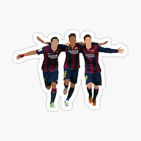 messi, suarez und neymar Sticker