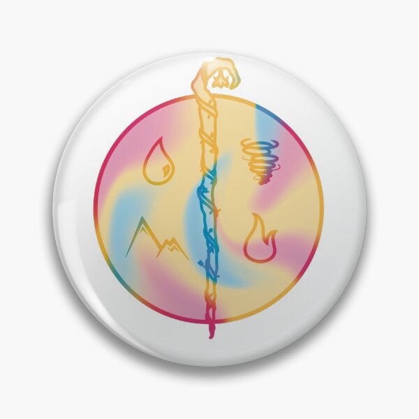 Artikelvorschau, Pansexual Druid Symbol entworfen und verkauft von AdlayasDesigns.