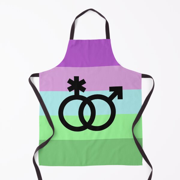 Item preview, nblm, interlocking symbols over toric flag designed and sold by Skyler Orion X.