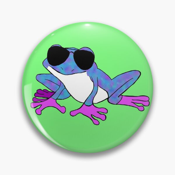Item preview, chill tree frog designed and sold by SunnyAngst.