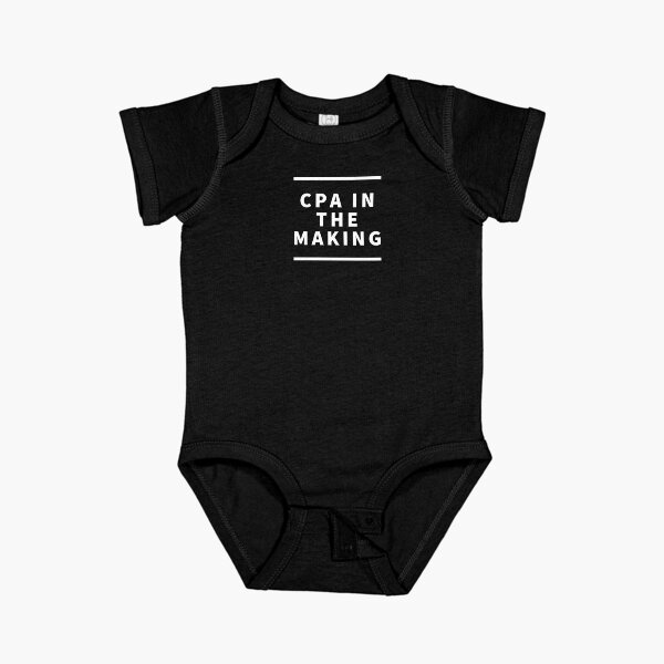 Item preview, CPA in the making Future CPA Stylish Text Design on black and color background designed and sold by Evartdesign.