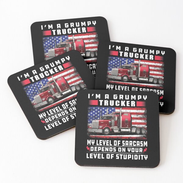 Item preview, Trucker Gift ideas I'm A Grumpy Trucker designed and sold by fantasticdesign.