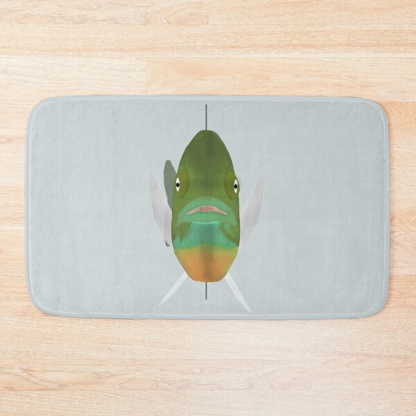Item preview, Bluegill Sunfish - Fish Head designed and sold by fishfolkart.
