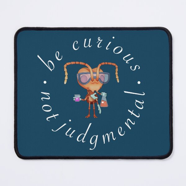 Item preview, Be Curious Scientist Antonia - white text designed and sold by SciAnts.
