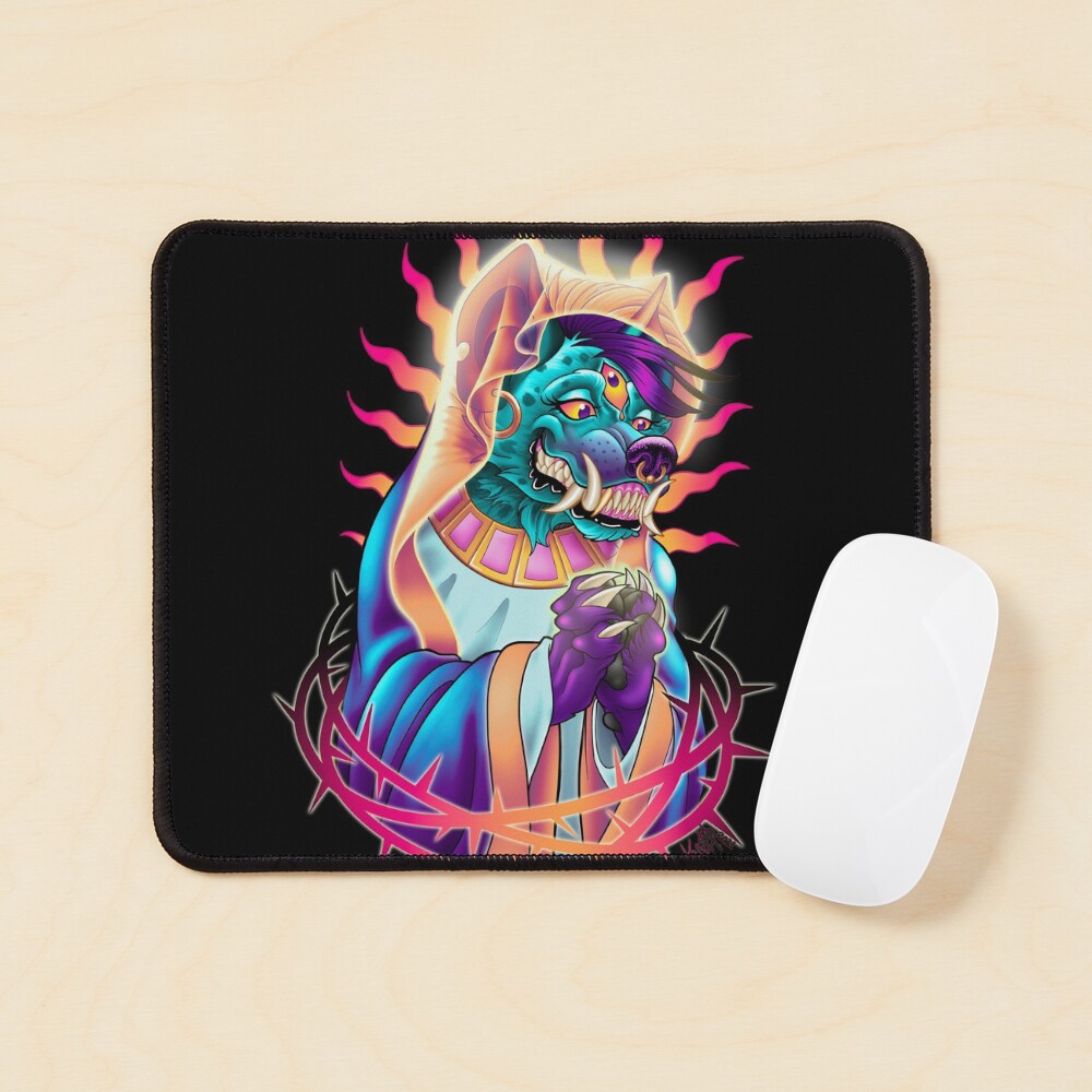 Holy Hyena Mouse Pad